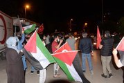 Hatay'da, İsrail'in Mescid-i Aksa saldırıları protesto edildi