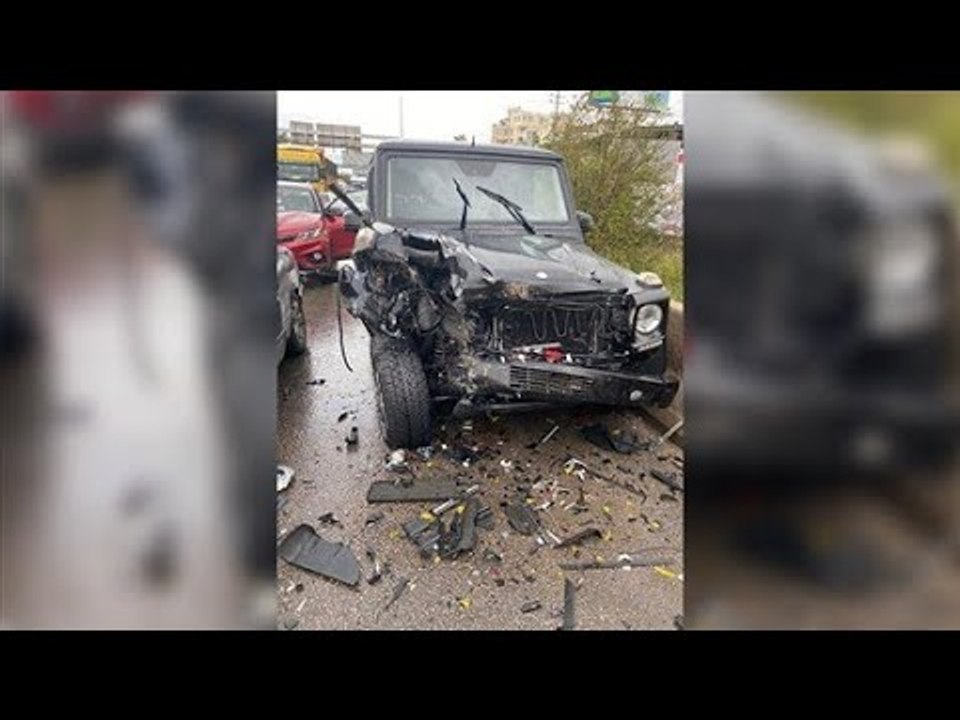 جورج خباز يثير قلق الجمهور على حالته الصحية بعد تعرّضه لحادث سير مروع !! شاهدوا ماذا حصل معه!