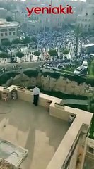 Hamas karşılık verince radikal Yahudiler çil yavrusu gibi dağıldı