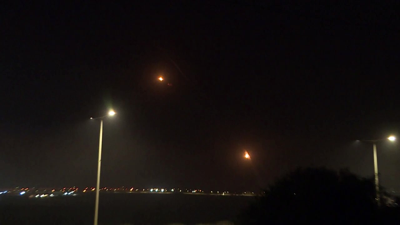 Israel air defence system intercepts rockets launched from Gaza