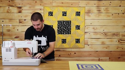 Fast And Easy Baby Quilt Tutorial
