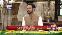 GMP | Shan-e-Suhoor – Arslan Naseer – Aymen Saleem – 10th May 2021