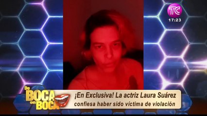 Laura Suárez cuenta que víctima de violación cuando tenía siete años