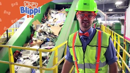 Blippi recicla con los camiones de la basura | Compilación | Aprende con Blippi part 1