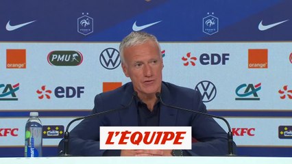 Deschamps : «Une seule idée : le bien de l'équipe de France» - Foot - Euro 2020 - Bleus