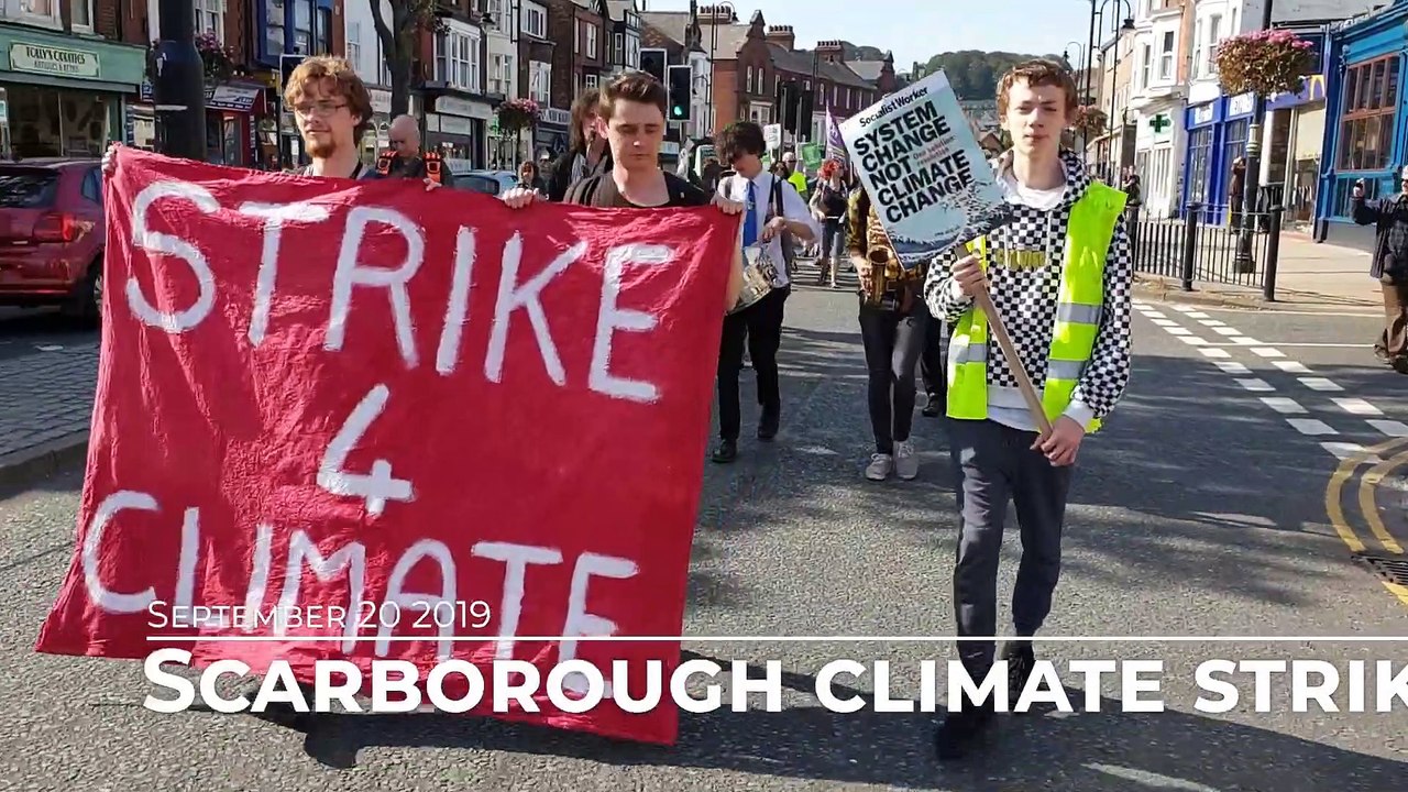 Climate Strike Protest Scarborough September 2019