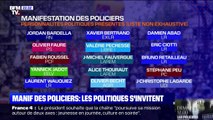 Manifestation des policiers: les politiques s’invitent