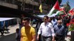 Filistin halkı İsrail zulmüne karşı sokağa döküldü