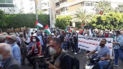 - Lübnan'da Filistin'e destek protestosu düzenlendi