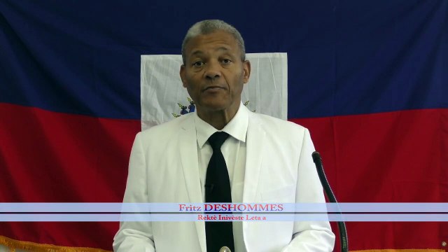 Rektè inivèsite leta Dayiti a Fritz Deshommes fè apèl ak inite pou konbat ensekirite a
