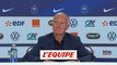 Deschamps sur la surprise Koundé : « Intéressant et polyvalent » - Foot - Euro 2020 - Bleus