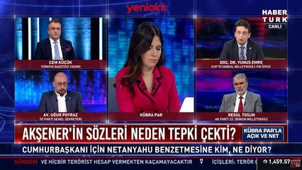 Akşener'in hadsizliğini savunmak CHP'li Yunus Emre'ye kaldı
