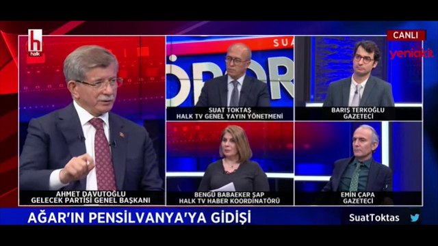 Ahmet Davutoğlu, FETÖ elebaşısı Fetullah Gülen ile görüşmesini anlattı