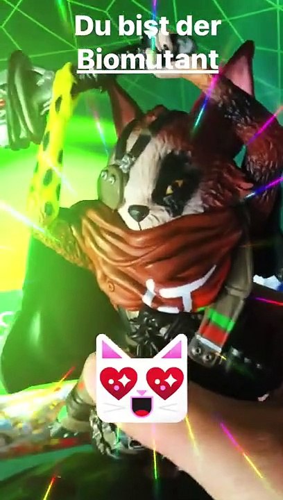 Die Biomutant Heldenfigur