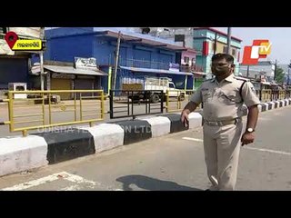 Tight Vigil In Malkangiri As Weekend Shutdown Enforced