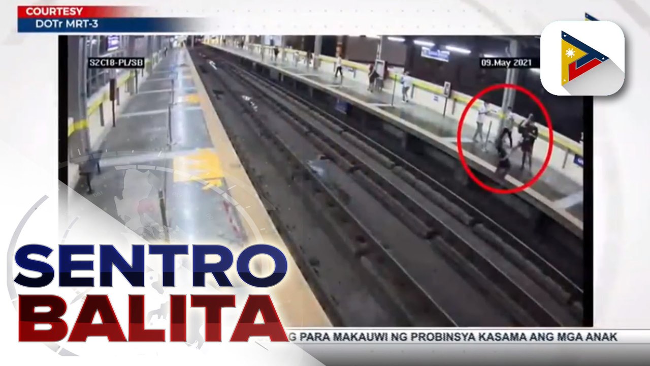 Lalaking bumaba sa riles ng MRT-3 at kasama niyang nag-selfie, sinampahan ng reklamo