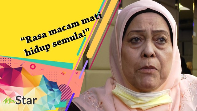 Rupa-rupanya Mak Jah hidap kanser rahim! Tapi tetap positif, nak ceria... elak bersedih