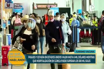Turismo vacuna: pasajes y estadía en EEUU costaría menos que hospitalización en clínica
