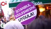 Kadınlardan İstanbul Sözleşmesi türküsü