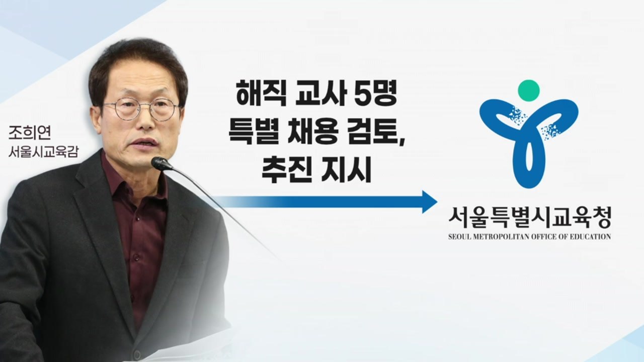 [뉴스큐] 공수처 1호 수사는 '조희연 교육감'...기소권 없는 수사, 왜? / YTN