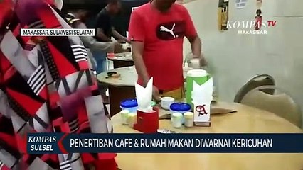 Penertiban Caf & Rumah Makan Diwarnai Kericuhan