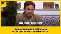 Jaume Asens assegura que assolir la independència en aquesta legislatura no està al full de ruta d' Erc i En Comú Podem