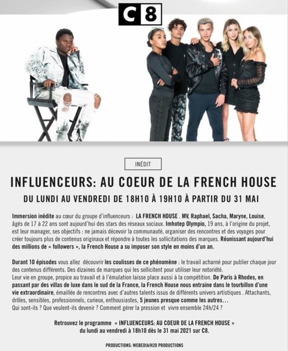 "Le 6 à 7 avec Casta" va laisser sa place à une autre émission de H20 Productions