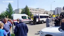 Al menos once muertos en un tiroteo en una escuela en la ciudad rusa de Kazán
