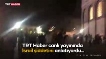 Anadolu Ajansı editörü TRT Haber canlı yayınında İsrail saldırısına uğradı