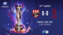 D1 Arkema - J20 : EA Guingamp - Stade de Reims (0-0)