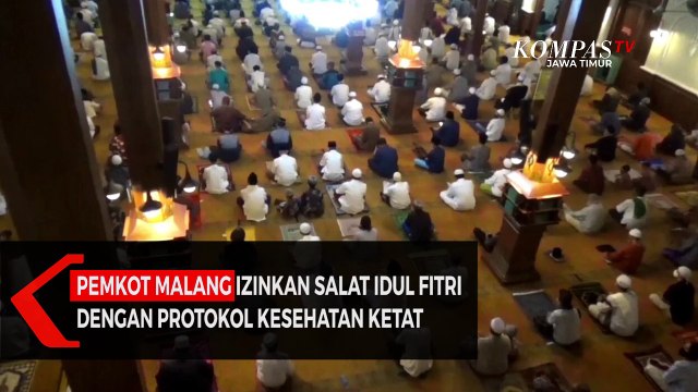 Pemkot Malang Izinkan Warga Salat Idul Fitri