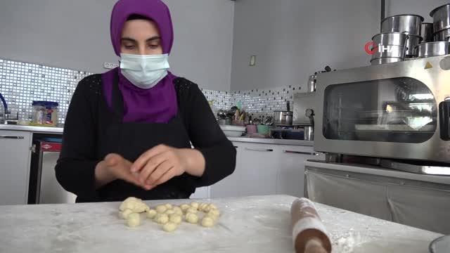 Ev yapımı baklava pandemi de de yoğun talep görüyor