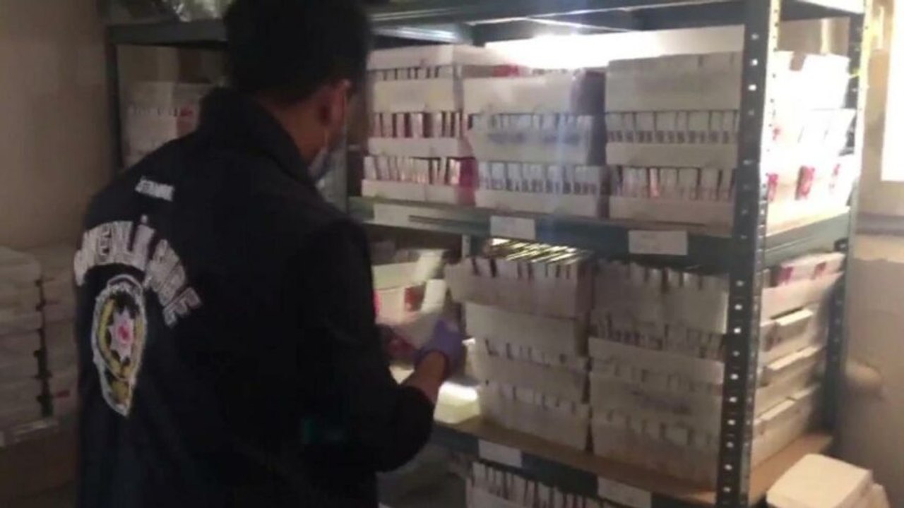 İstanbul’da sahte vücut geliştirme ilacı operasyonu