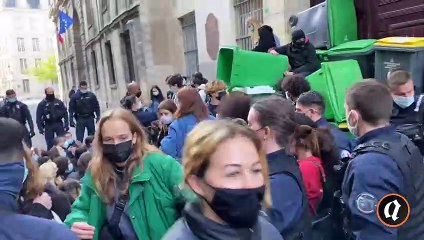 Blocus 7 mai 2021 - Lycée Sophie Germain Paris 4e