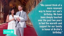 Prince Harry & Meghan Markle’s New Pic Of Archie