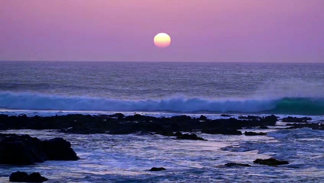 Ocean_waves_sunset_sun_water_nature_sea_splashMind_relaxing_music _video