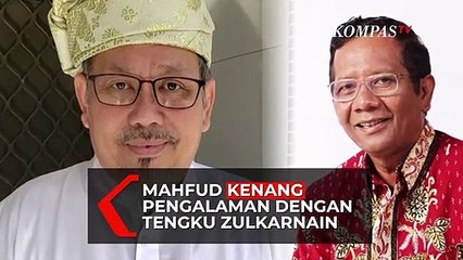 Mahfud MD Ucapkan Belasungkawa Meninggalnya Tengku Zulkarnain