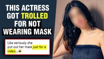 Netizens Trolls THIS Famous Actress For Removing Mask While Taking Covid-19 Vaccine