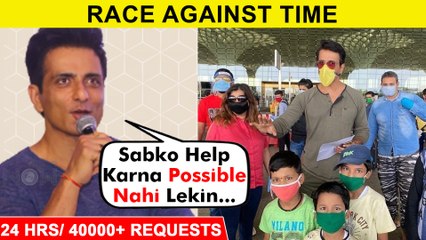 41,660 Requests In 24 Hrs | Sonu Sood Says He Will Take 14 Yrs To Help All 'Trying Our Best'