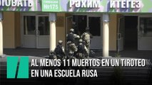 Mueren nueve niños y un profesor en un tiroteo en una escuela rusa