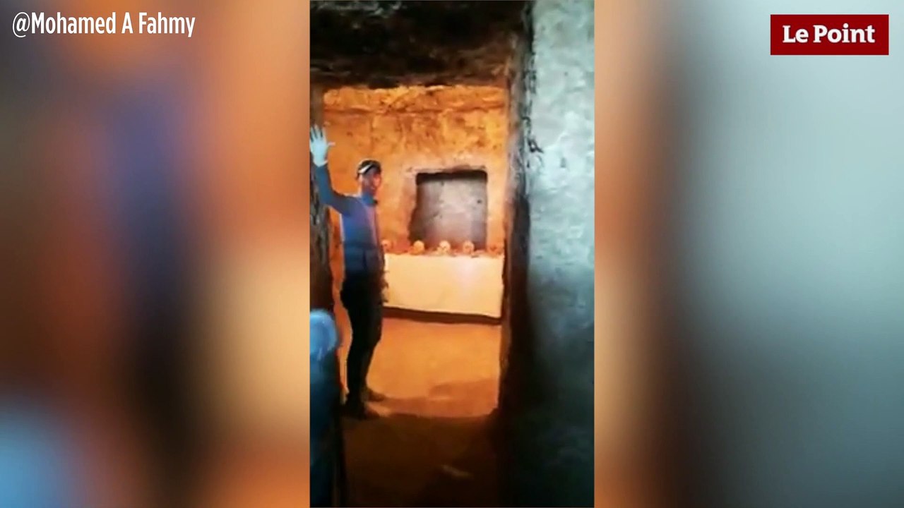 Ouverture de deux tombes vieilles de 3 500 ans à Louxor, en Egypte