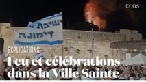 Un incendie se déclare sur l'Esplanade des Mosquées sur fond de fête israélienne