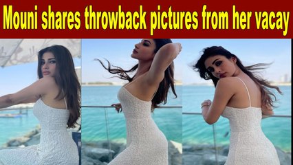 Mouni Roy shares throwback pictures from happier times