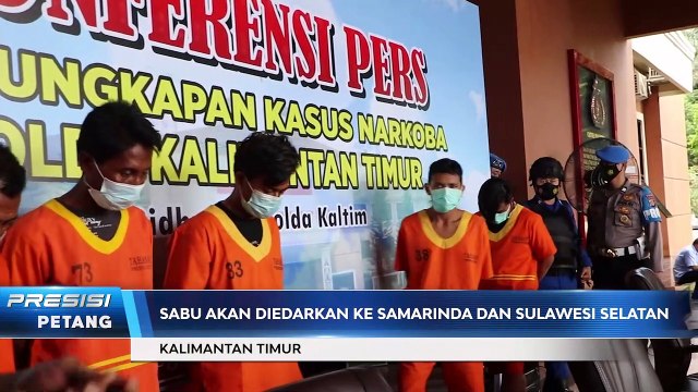 Ditresnarkoba Polda Kaltib Gagalkan Peredaran 25 Kg Sabu