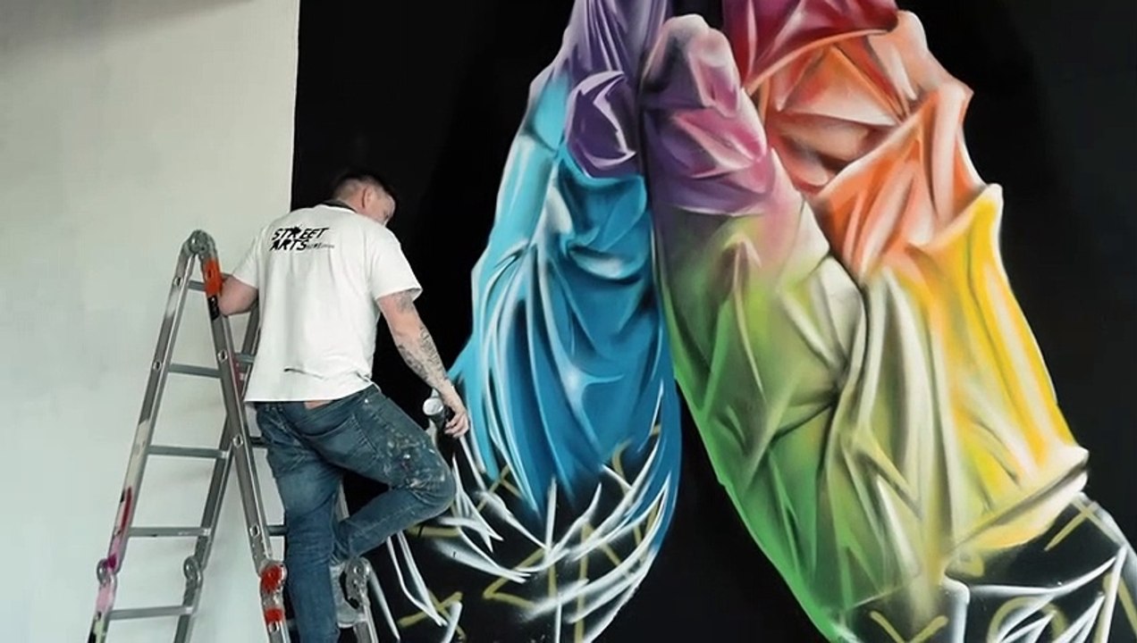 Nyces- NHS NFT mural