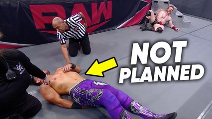 WWE Match CALLED OFF After Injury, Velveteen Dream Backstage, Raw Review | WrestleTalk