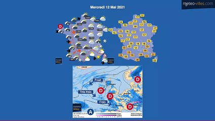 bulletin meteo de mardi 11 mai 2021