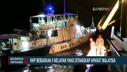 KKP Bebaskan 5 Nelayan Indonesia yang Ditangkap oleh Aparat Malaysia