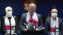 Türkiye-Filistin Parlamentolar Arası Dostluk Grubu, İsrail'in Kudüs ve Mescid-i Aksa'daki saldırılarını kınadı (2)