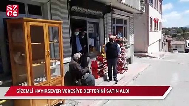 Gizemli hayırsever veresiye defterini satın aldı